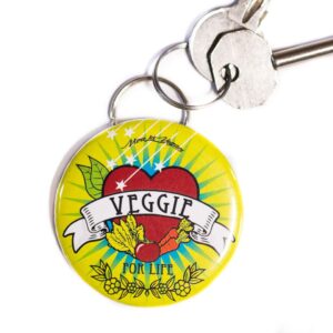 Bottle Opener Keyring : Veggie Tattoo