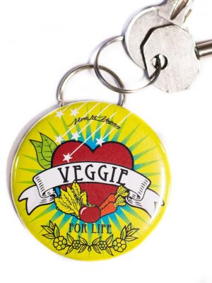 Bottle Opener Keyring : Veggie Tattoo