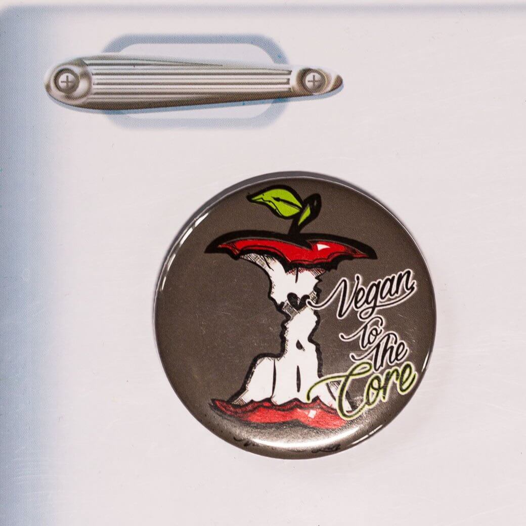 Fridge Magnet: Vegan To The Core
