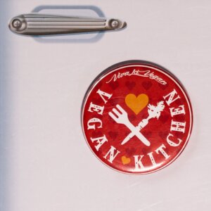 Fridge Magnet: Vegan Kitchen