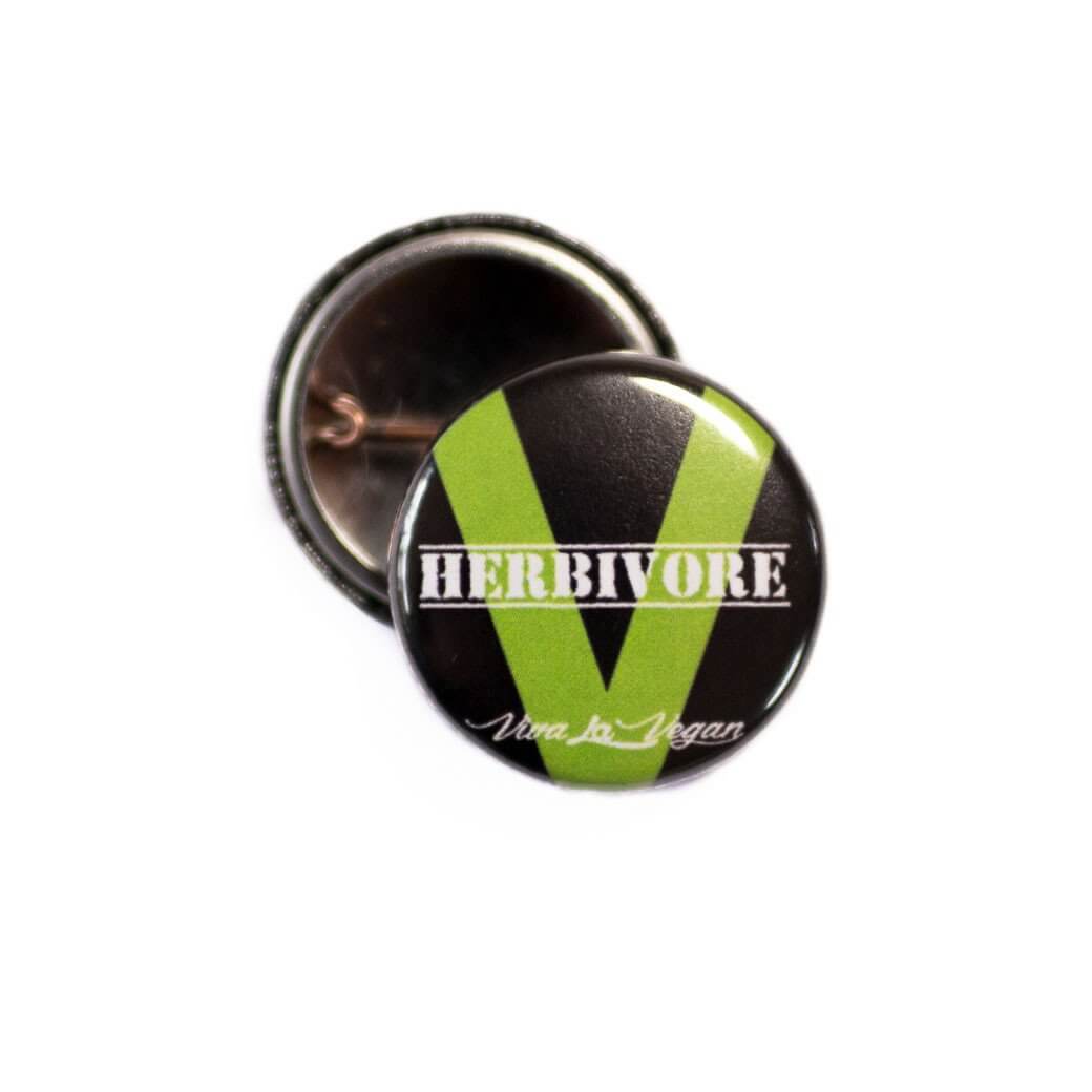25 mm Statement Badge: Herbivore