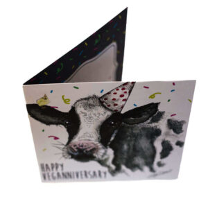 Greetings Card: Veganniversary - Daisy
