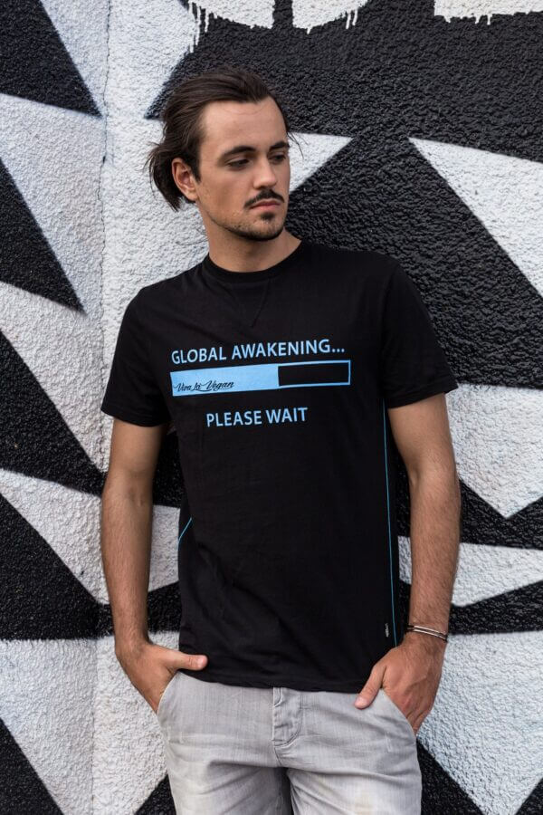 Unisex Vegan Tshirt : Global Awakening