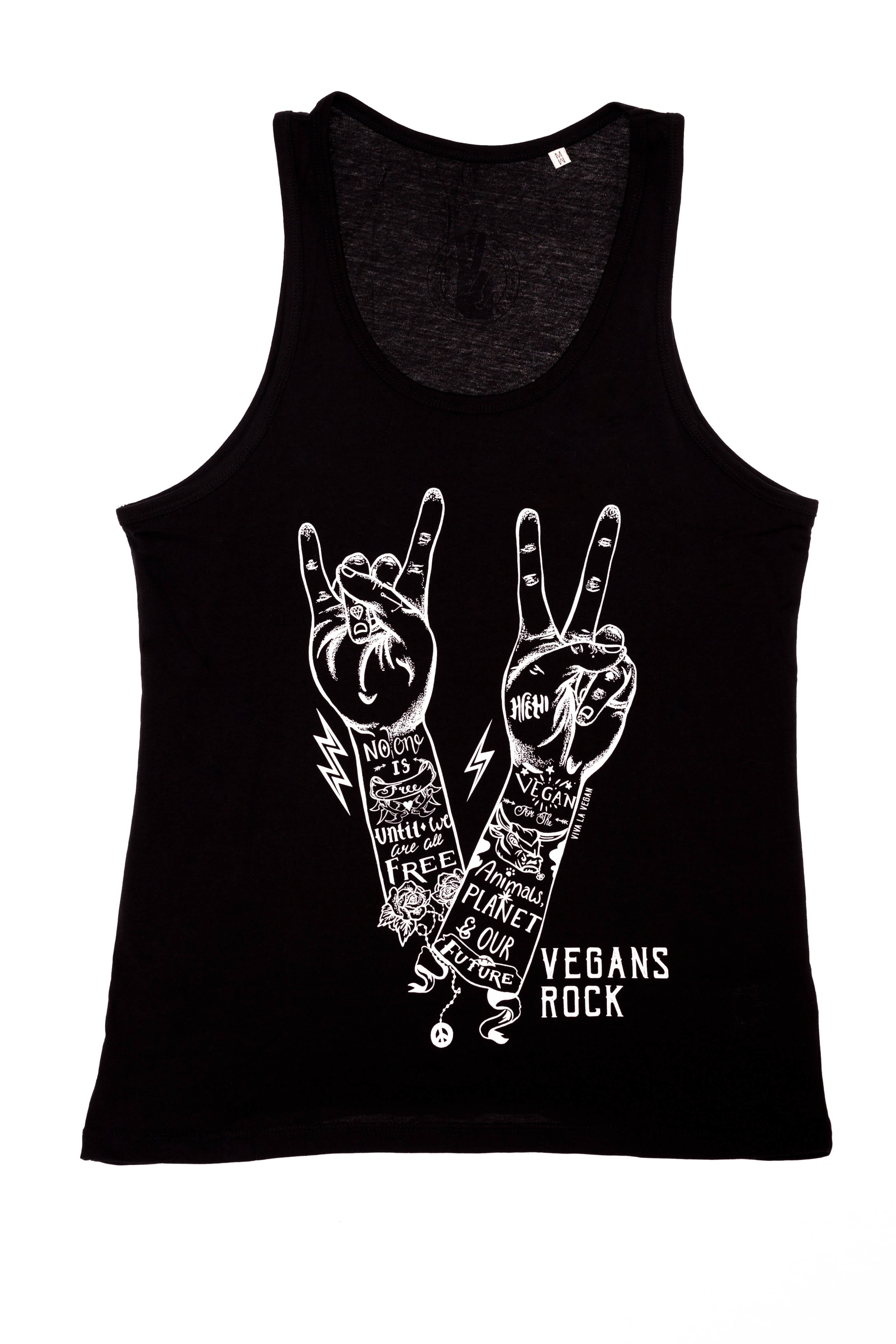 Unisex Vest : Vegans Rock