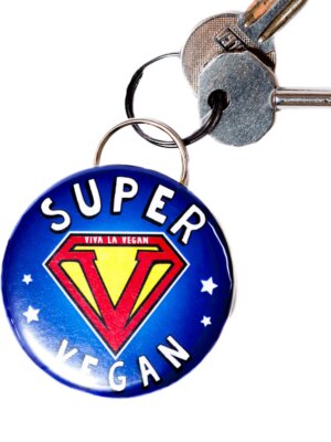 Bottle Opener Keyring : Super Vegan