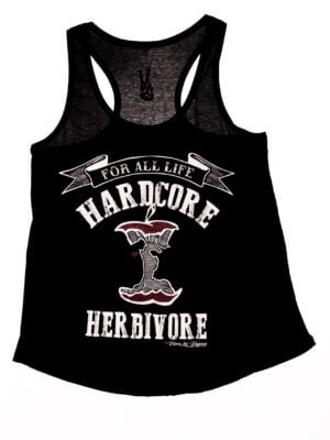 Women's Vest: Hardcore Herbivore RACER BACK