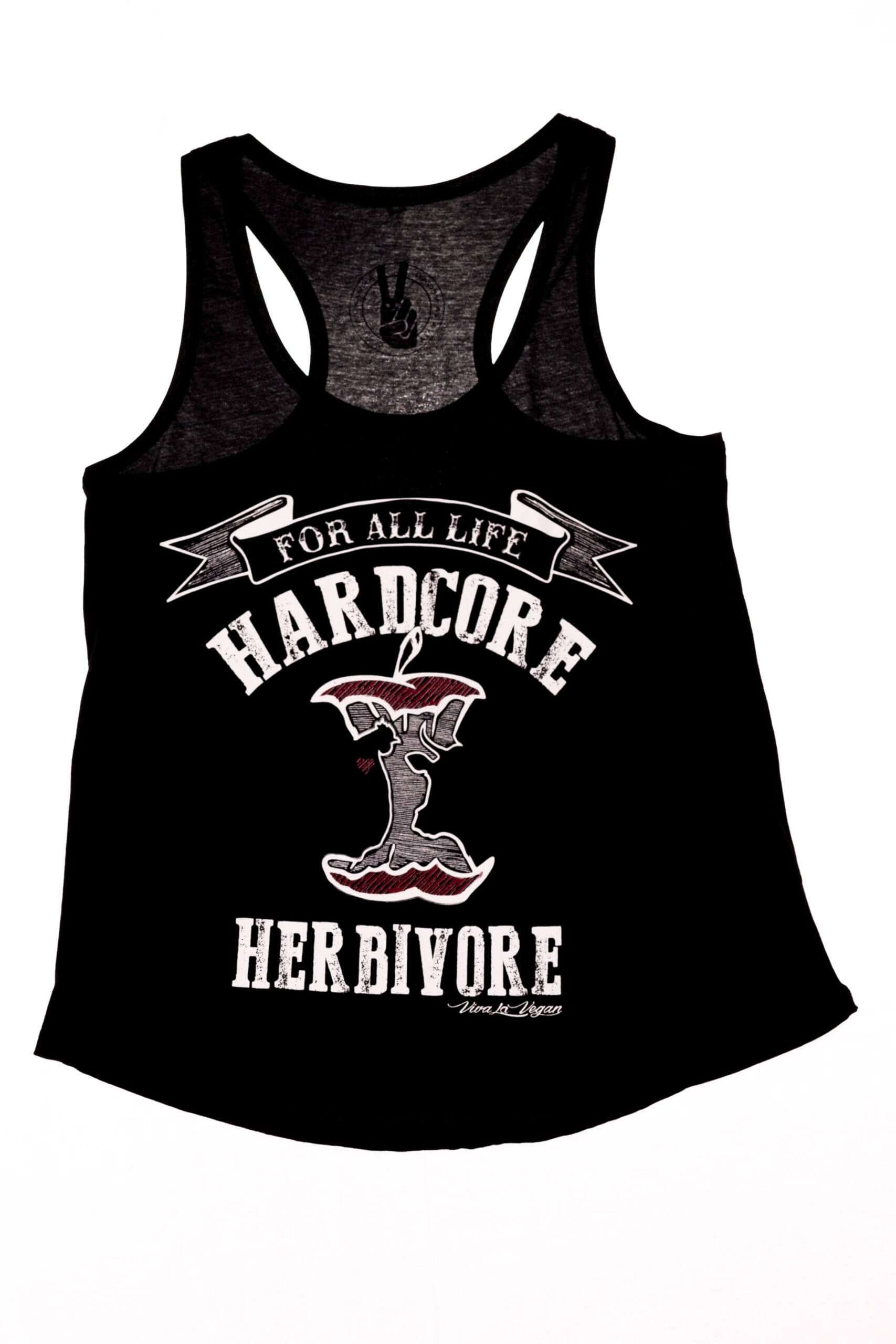 Women's Vest: Hardcore Herbivore RACER BACK