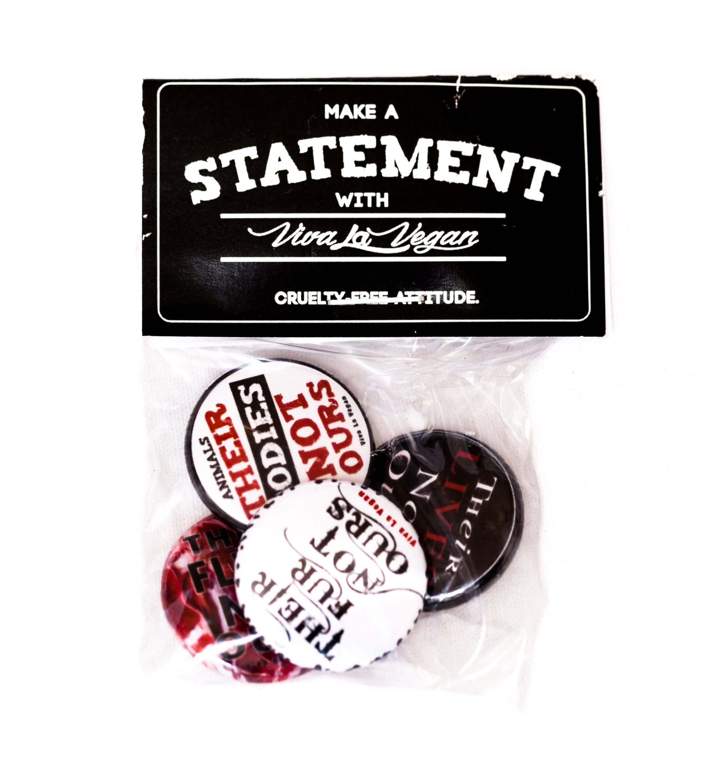 Badge Pack  x 4: Activist Chant