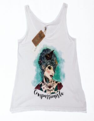 Women's Vest : Compassionista