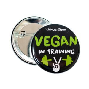 58mm Badge: Vegan in Training