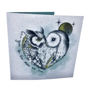 Greetings Card: Love You To The Moon And Back