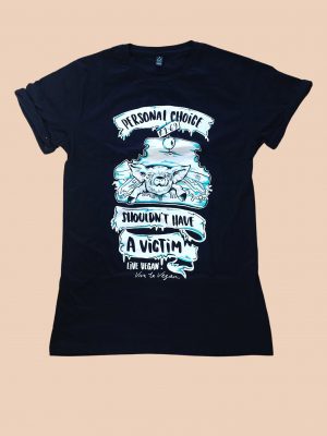 Personal choice vegan tshirt