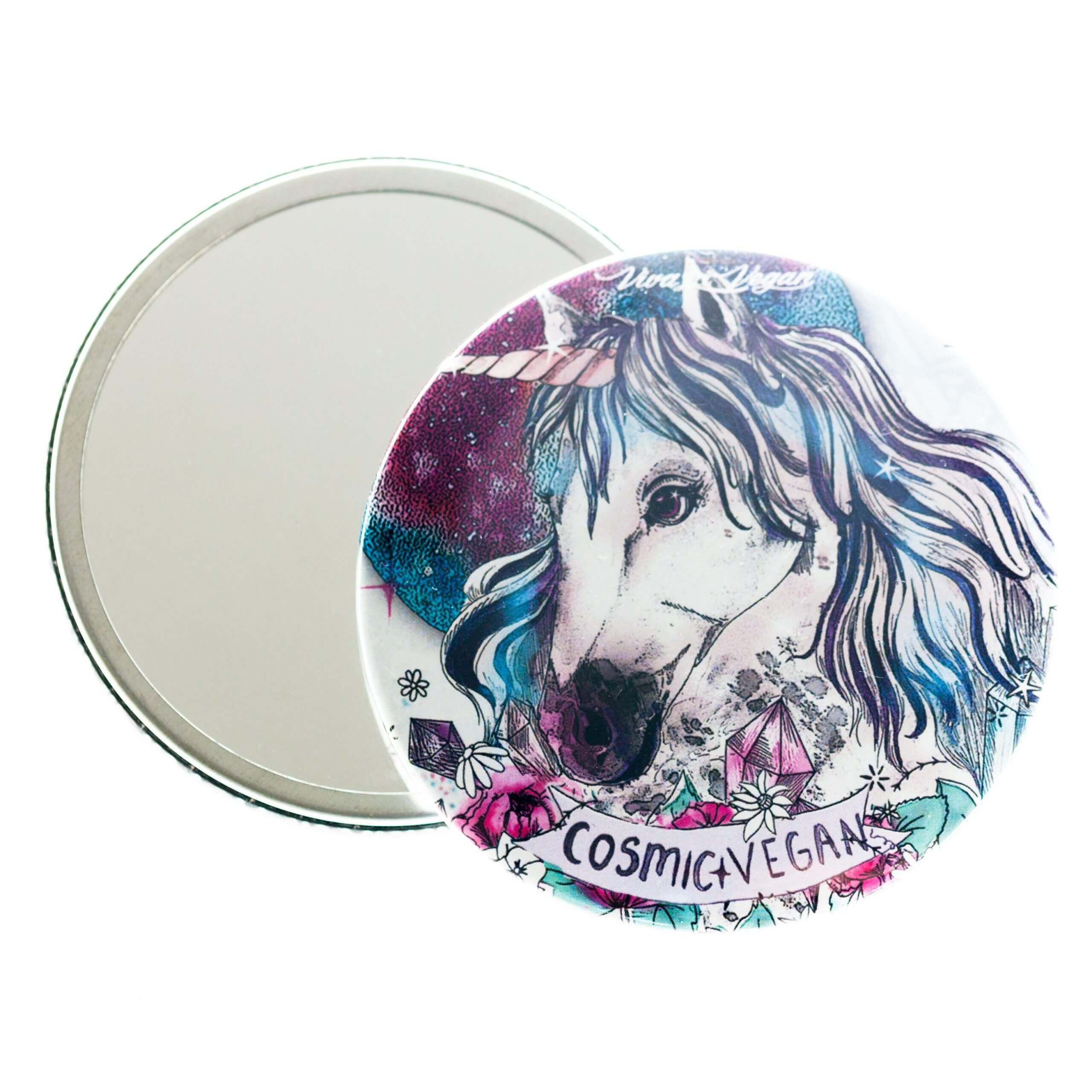 Pocket Mirror : Cosmic Vegan