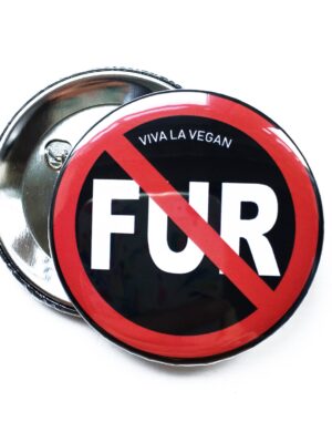58mm Badge: Anti Fur