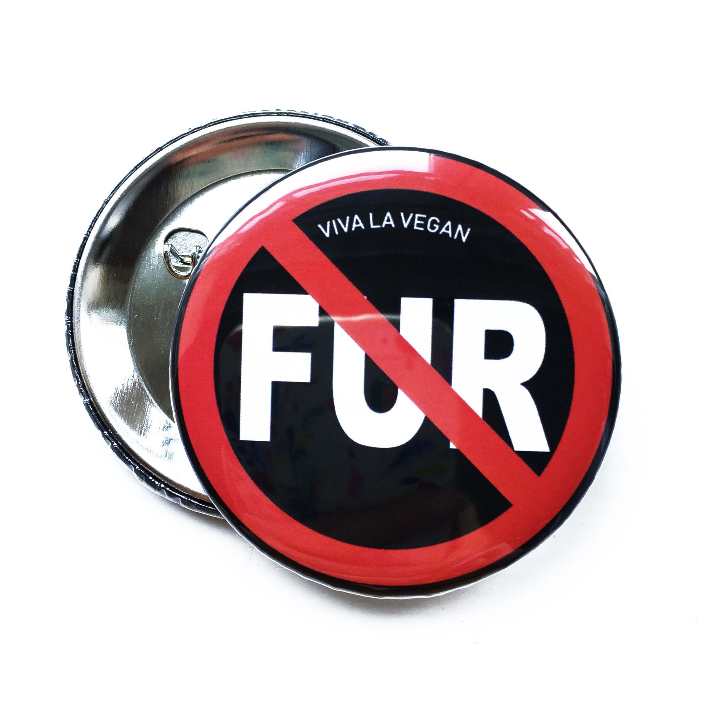 58mm Badge: Anti Fur