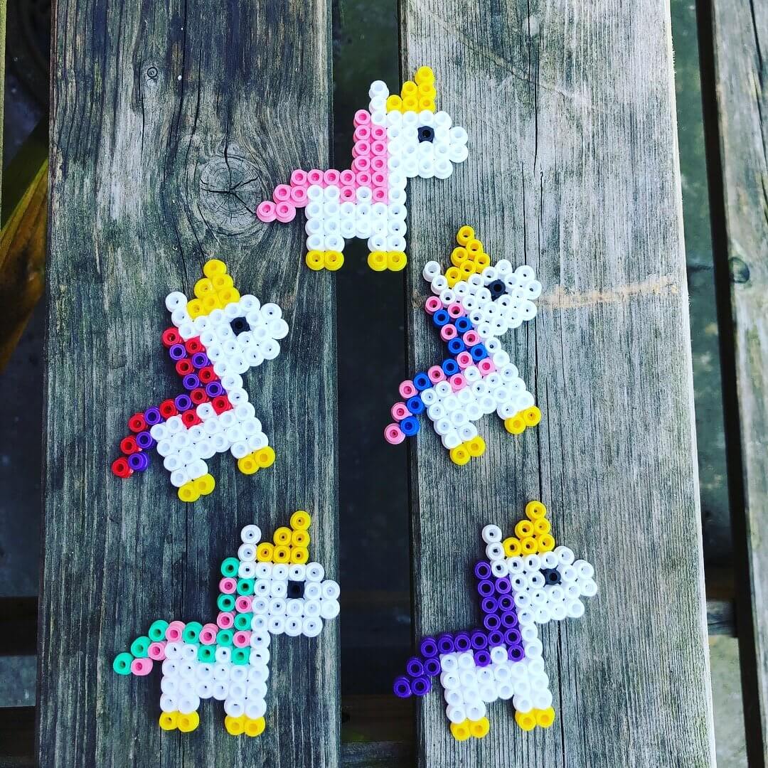 Fridge Magnet: Cosmic Vegan Unicorn -charity