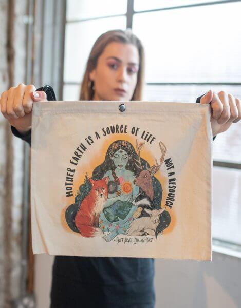 Life is a source of nature organic bag