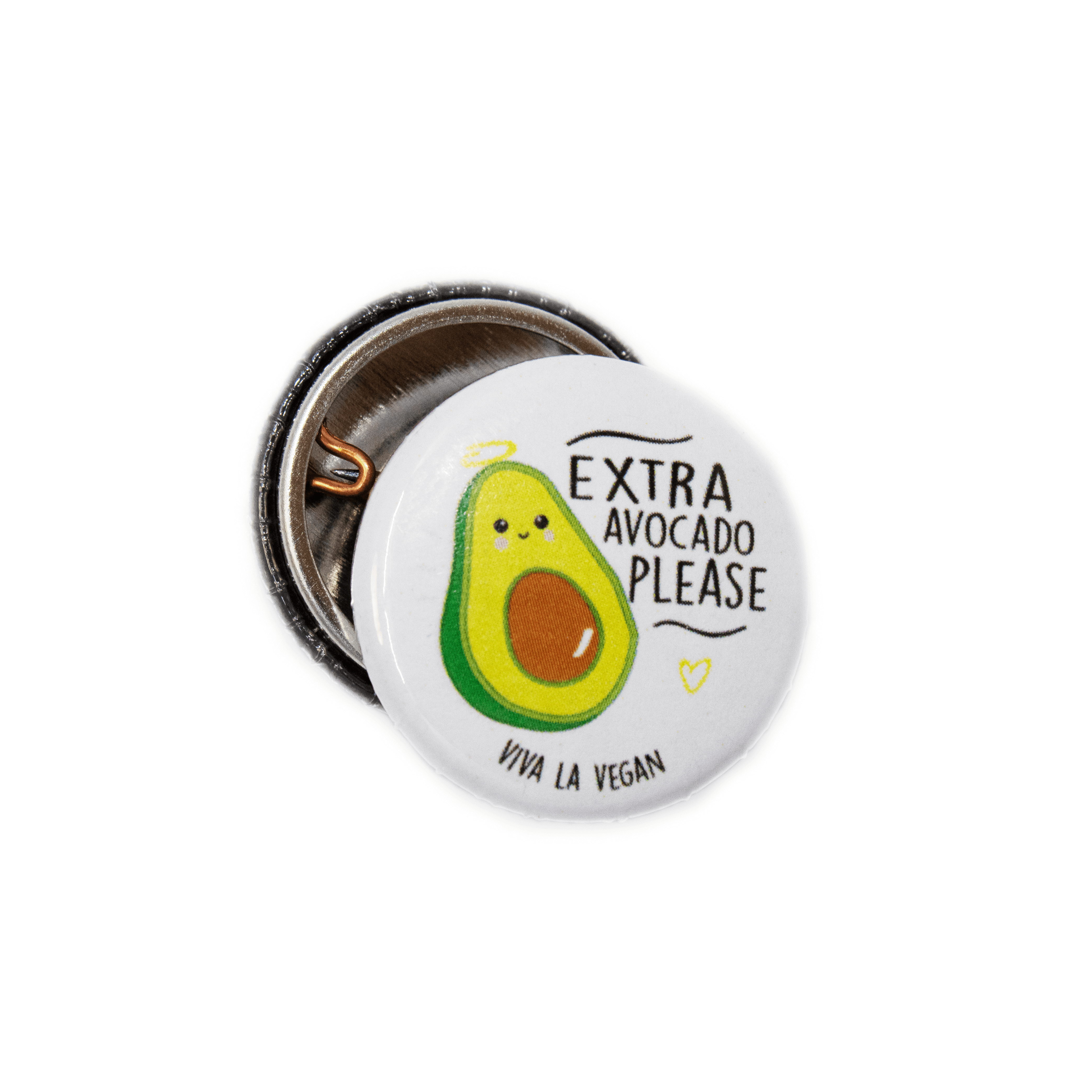 25mm Statement Badge:  Extra Avocado Please