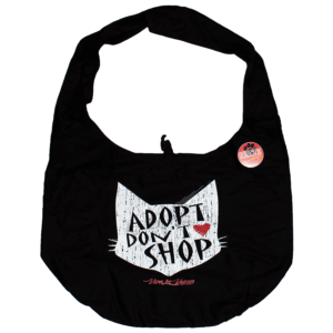 Adopt Don't Shop -  Organic Cotton Thai Monk Moon Bag: 53 x 38cm