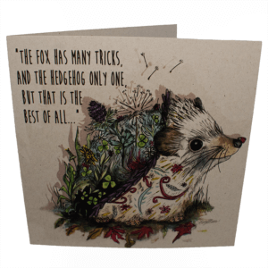 Greetings Card: Bramble