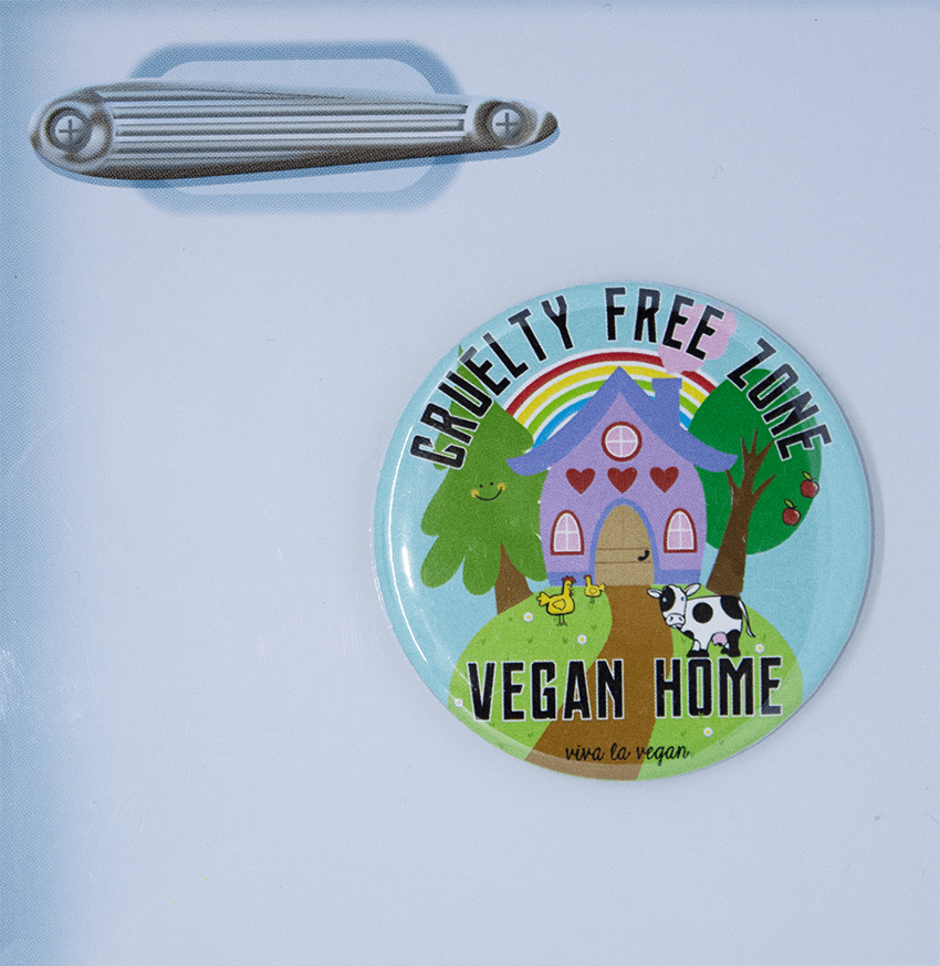 Fridge Magnet: Cruelty Free Zone - Vegan Home