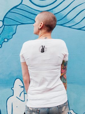 Women's Tshirt : The Animals Only Hope PINK