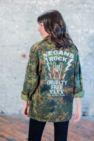 Reworked army surplus jacket
