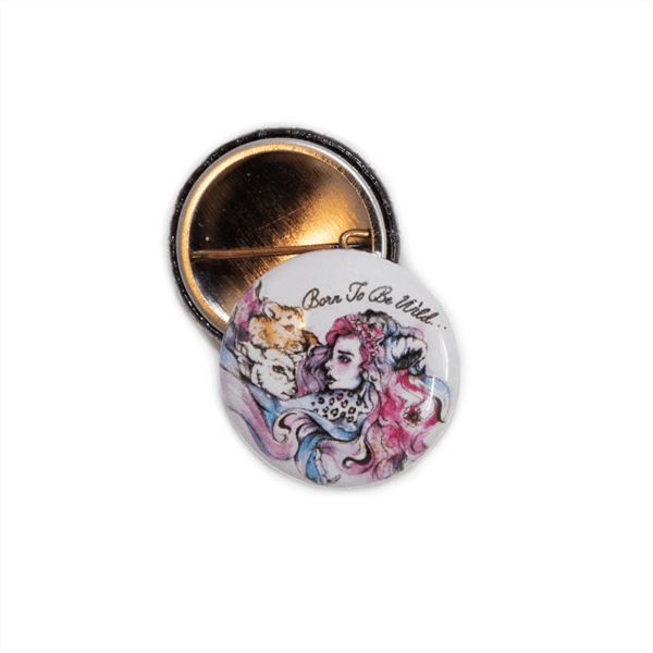25 mm Statement Badge: Born To Be Wild