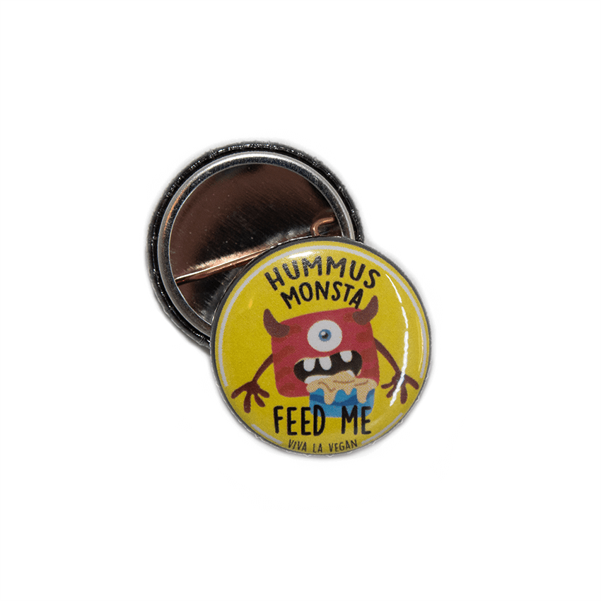 25mm hummus monsta badge