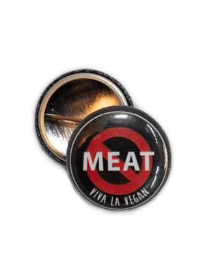 25 mm Statement Badge: MeatFree