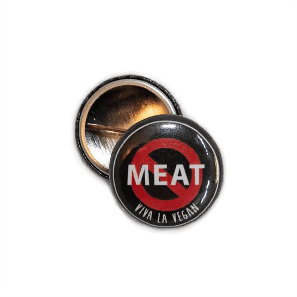 25 mm Statement Badge: MeatFree
