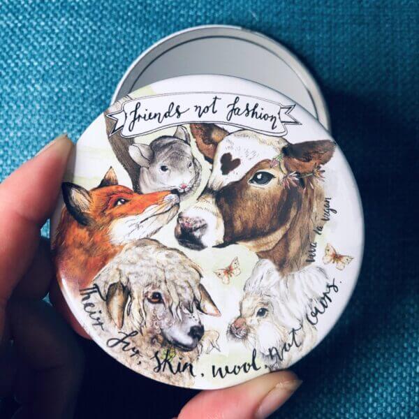 Pocket Mirror : Friends Not Fashion