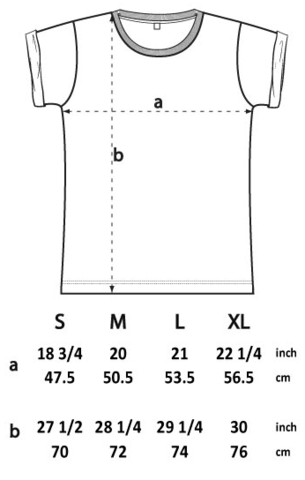 roll sleeve t shirt spec