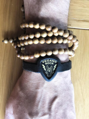 Vegans Rock Bracelet Pick Holder