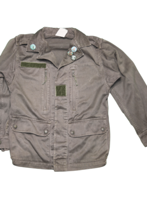 Front view of Viva La Vegan Screen Printed jacket