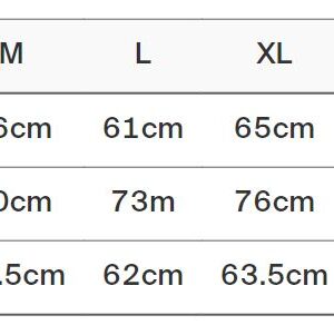 sizing chart