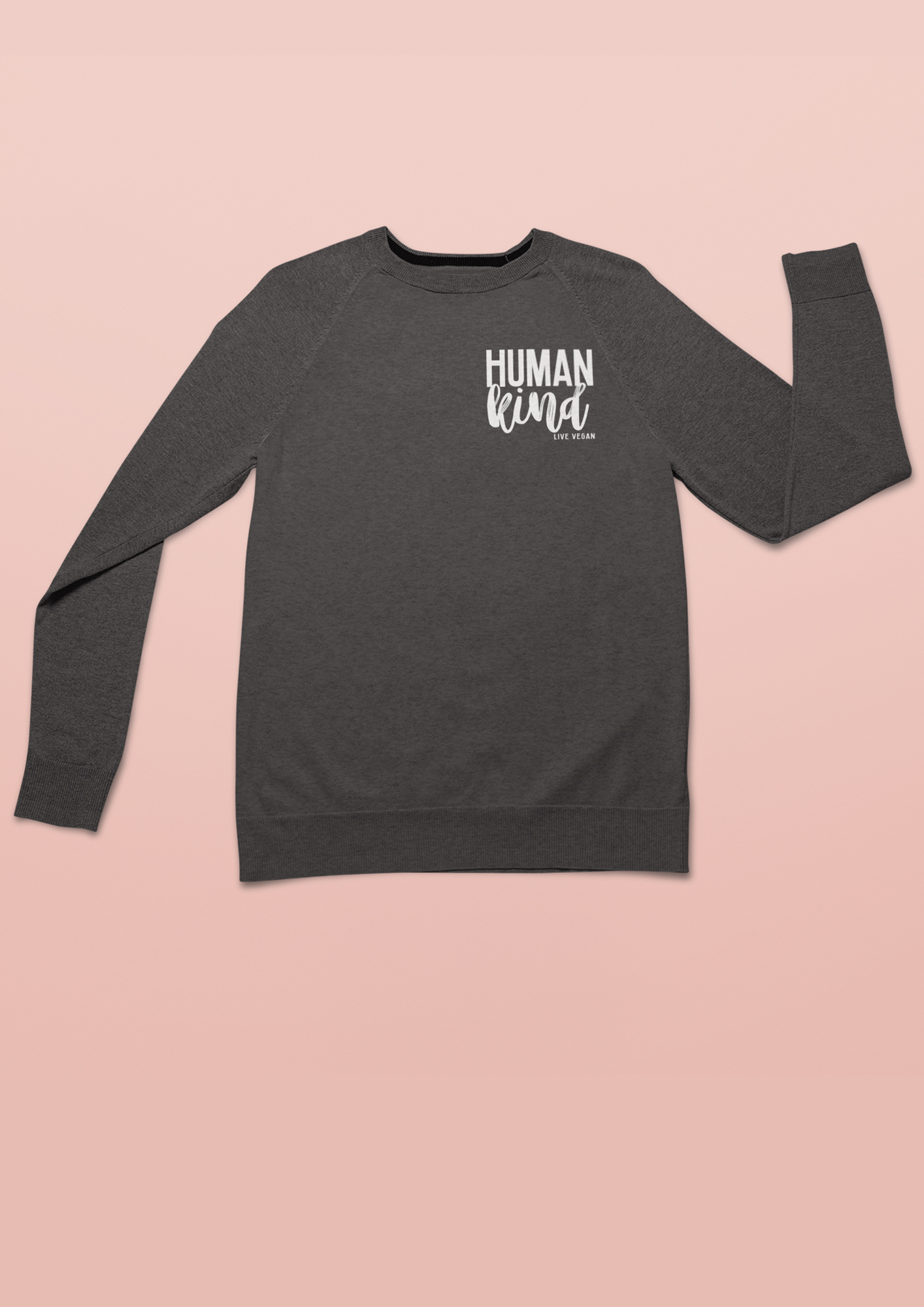 Human Kind Sweatshirt front mock up
