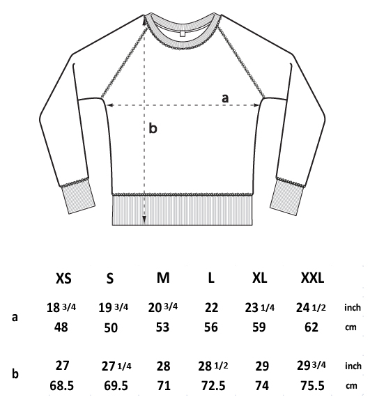 Human Kind Sweatshirt Size Spec by Viva La Vegan