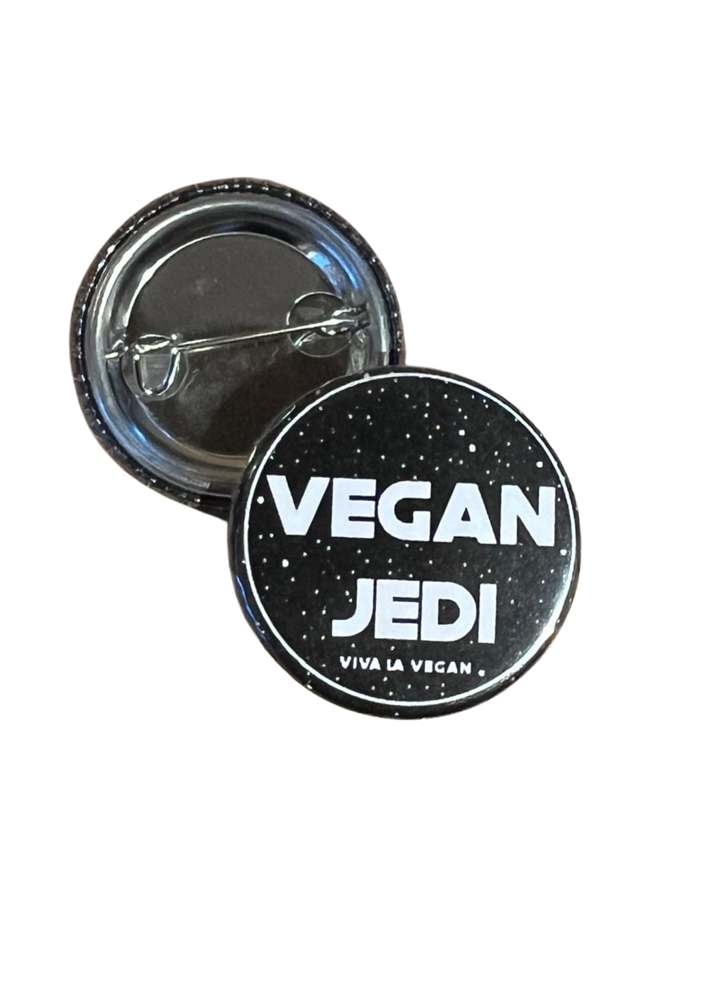 Vegan Jedi 25 mm badge